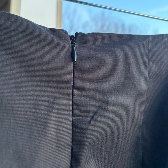 🆕 Antonio Melani Black Midi Skirt Mermaid Hem Fishtail Silhouette Lined Size 2 - Picture 9 of 13